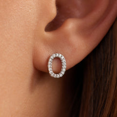 Parte Di Me Bibbiena Poppi Clara 925 Sterling Silver Ear Studs PDM36195