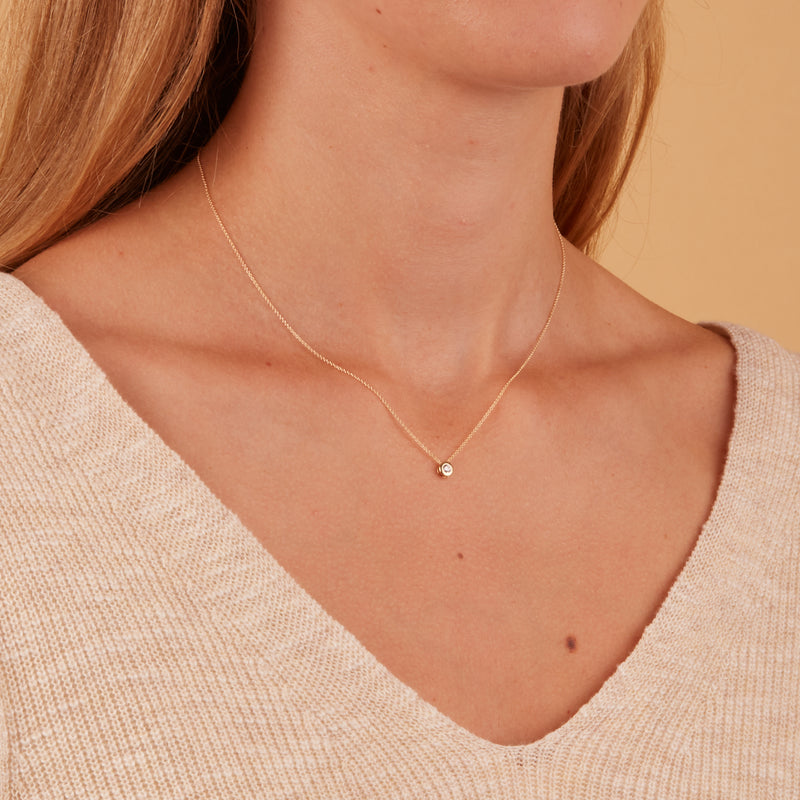 Blush 14 Karaat Gouden Ketting 3052YZI (Lengte: 42.00 cm)-zoom-