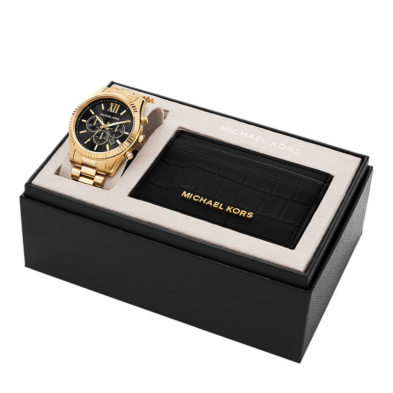 Michael Kors Lexington Heren Giftset MK9245SET-zoom-