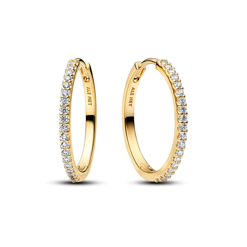 Pandora Timeless Verguld Sprankelende Hoop Oorbellen 264652C01-zoom-