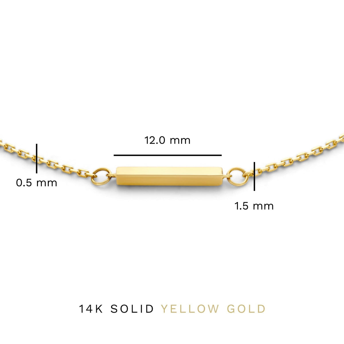 Isabel Bernard Le Marais Rosalie 14 Carat Golden Bracelet IB320130