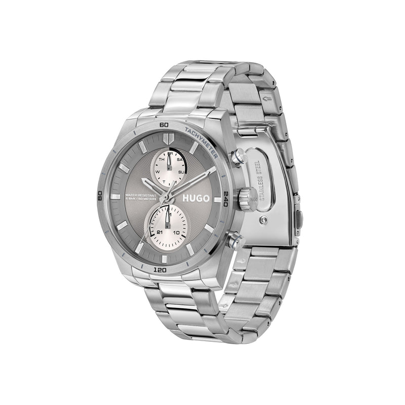 Hugo Boss HUGO #FAST Grijs Heren Horloge 2002-HU1530372-zoom-