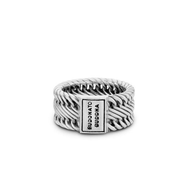 Buddha to Buddha Edwin Small Silver Ring 812