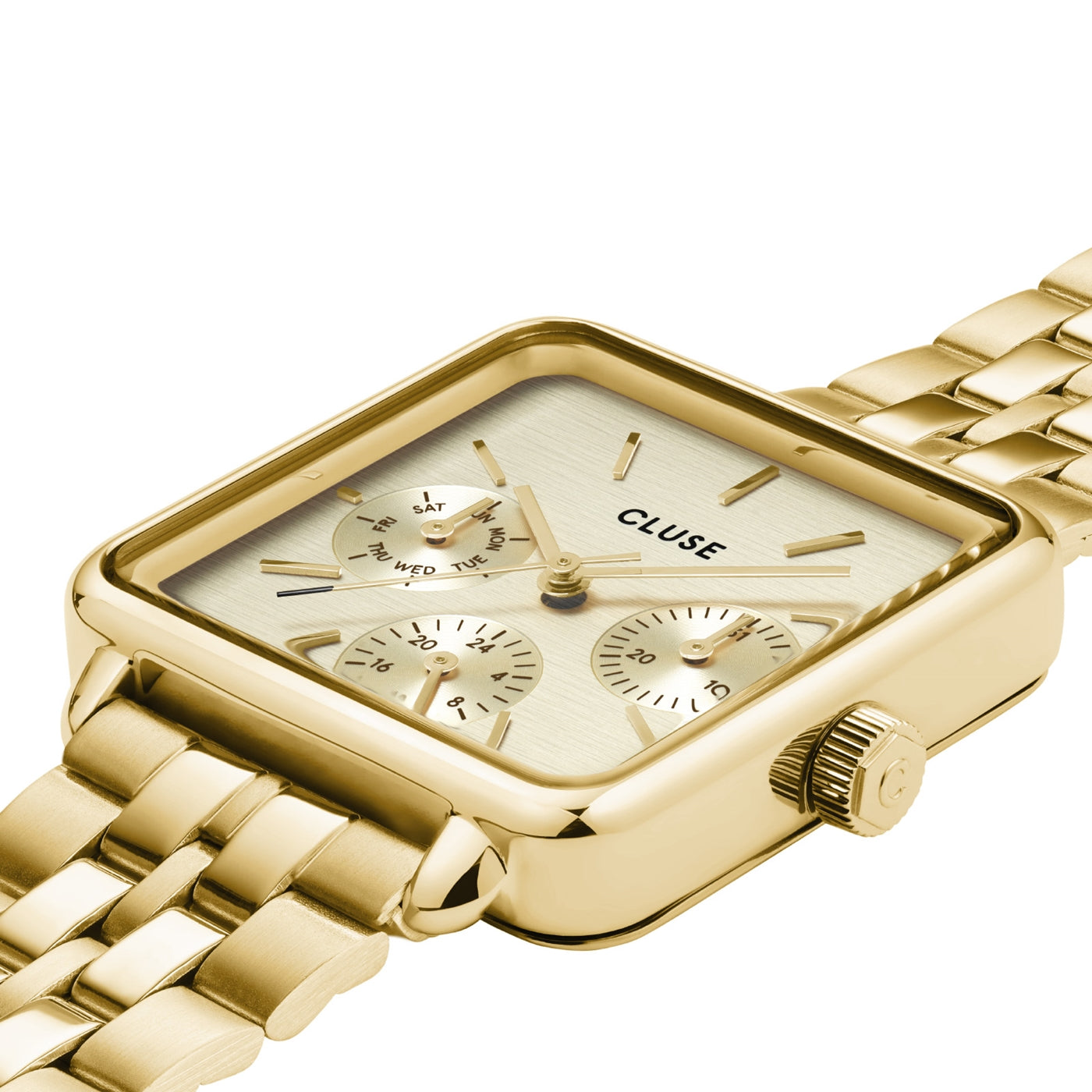 CLUSE La Tétragone Gold Watch CW13801