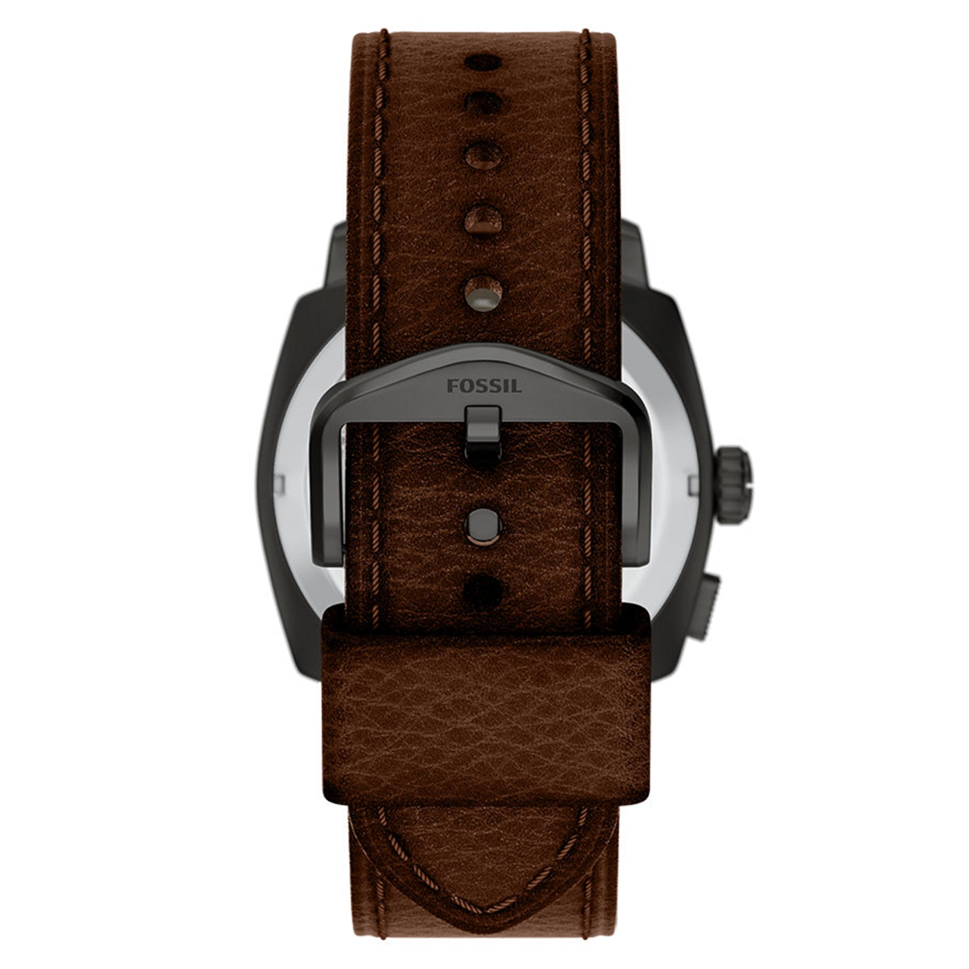 Fossil Machine Round Black Dial Watch FS6165