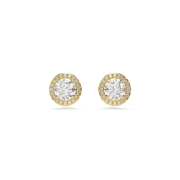 Swarovski Una Gold Coloured Ear Studs 5686637
