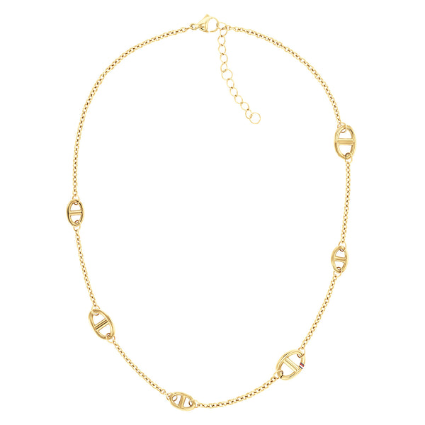 Tommy Hilfiger Stainless Steel Gold-coloured Women's Necklace TJ2781022