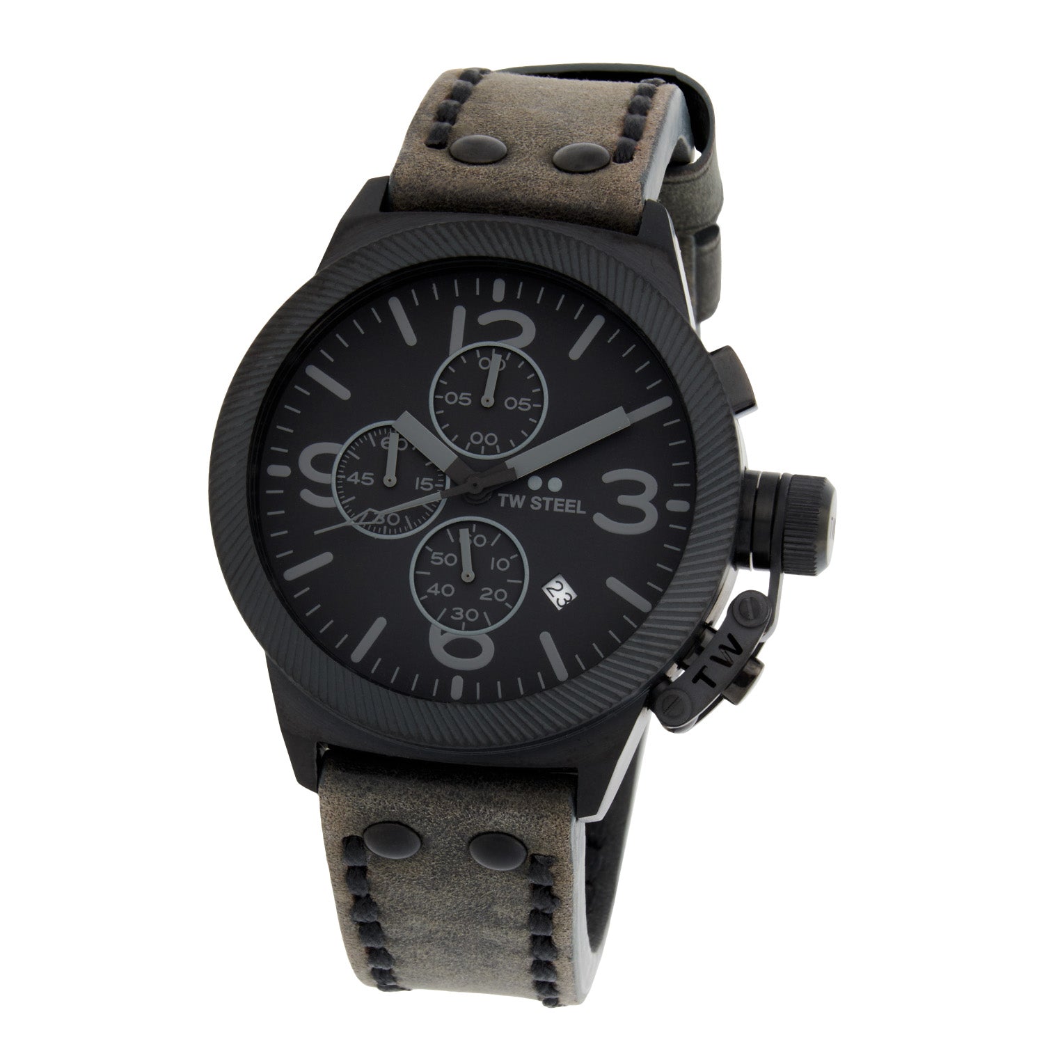 TW Steel Canteen Zwart Heren Horloge 2002-TWCS115