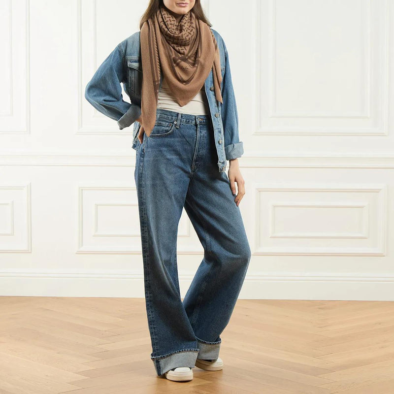 Lala Berlin Beige Cashmere Scarf 2001-A0533928-zoom-