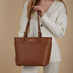 Michael Kors Winston Bruine Leren Shopper 30S3GWNT2L-230