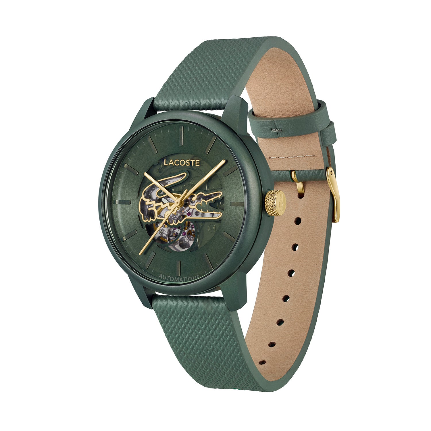 Lacoste LACOSTE.12.12 AUTOMATIQUE Groen Heren Horloge 2002-LC2011384