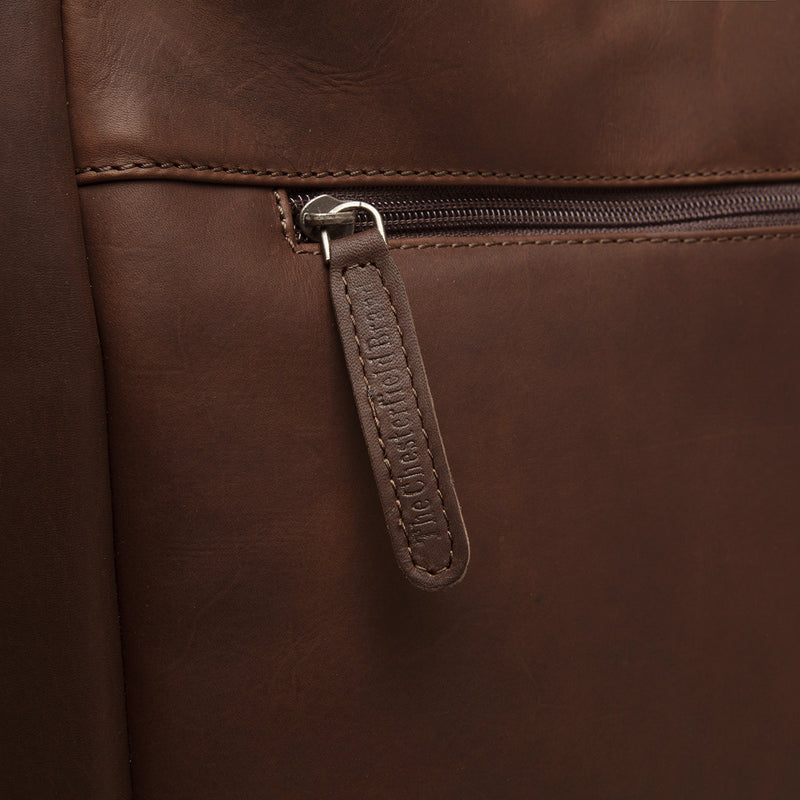 The Chesterfield Brand Berlin Brown Leather Shopper C38.016001-zoom-