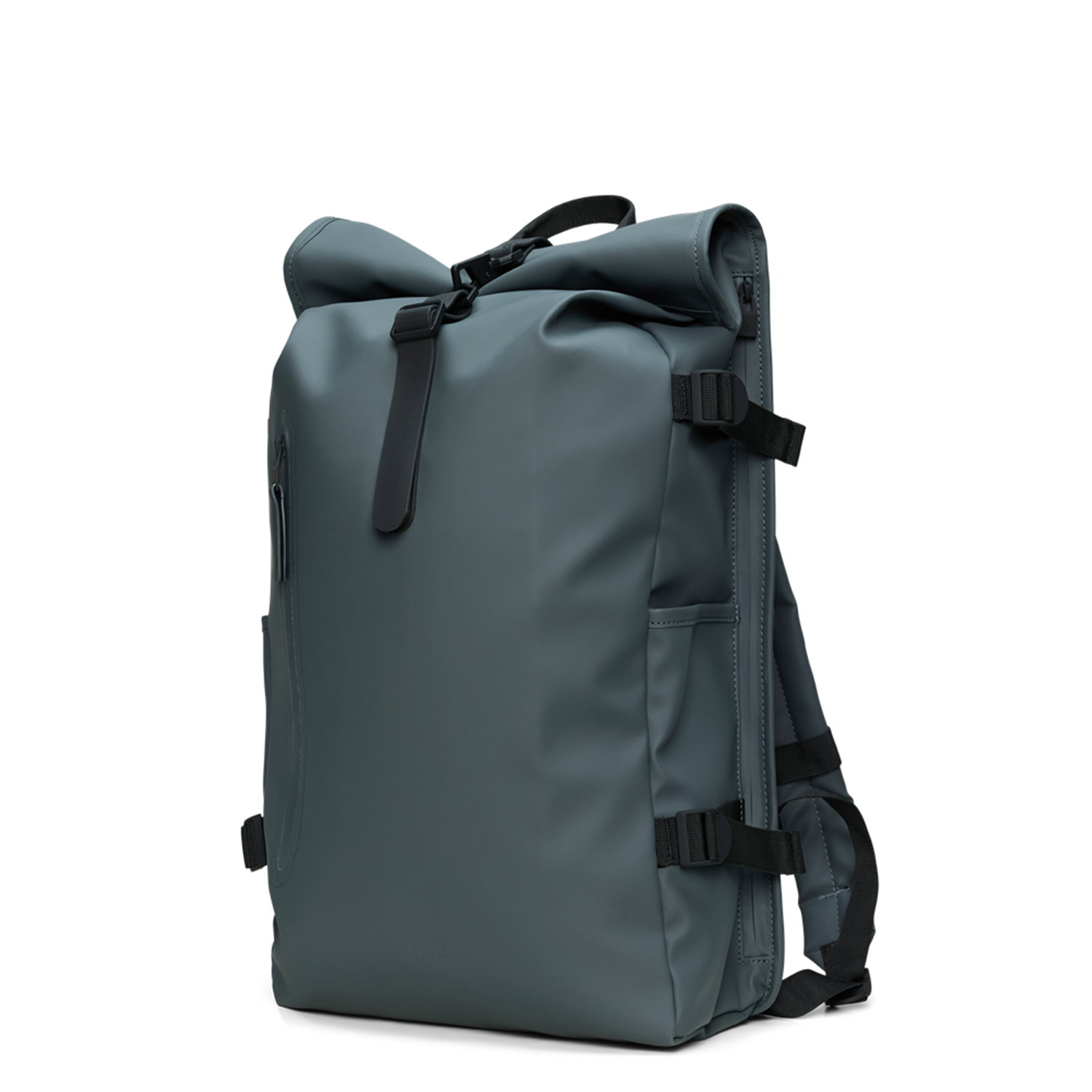 Rains Dark Grey Rolltop Backpack Large R14590-153