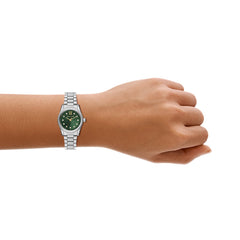 Michael Kors Lexington Round Green Dial Watch MK7580