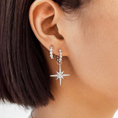 Ania Haie Pop Charms 925 Sterling Silver Earrings 2002-AH-E060-03T