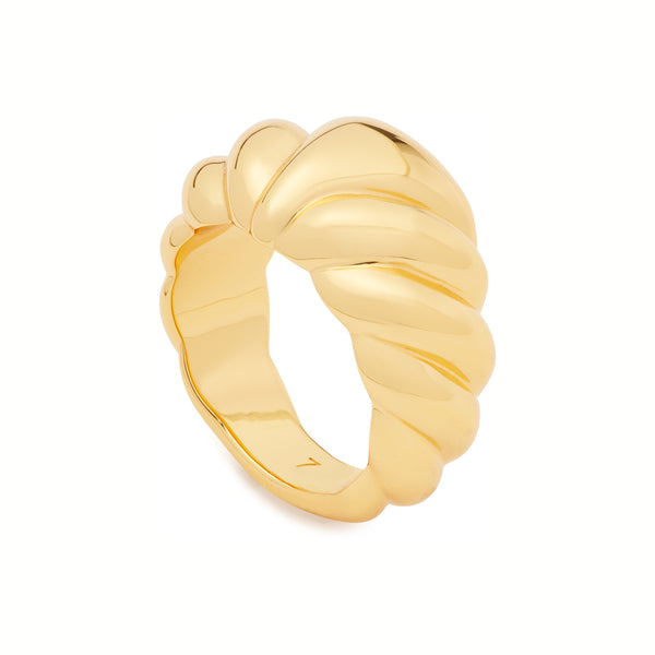 Kate Spade New York French Twist Goudkleurige Ring K9482-GLD