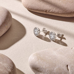 Parte Di Me Ponte Vecchio Dalia 925 sterling Silver Ear Studs PDM36005