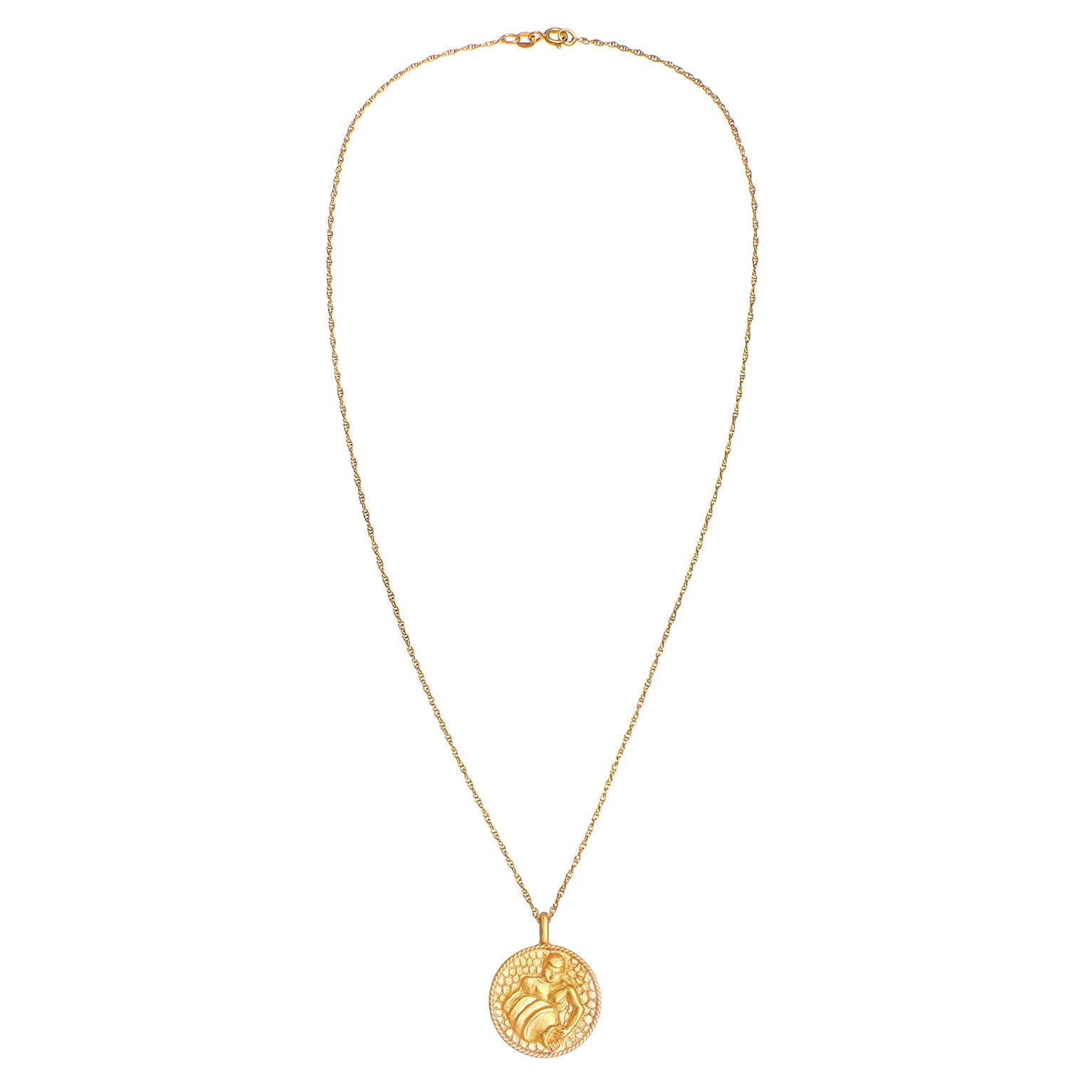 Elli 925 Sterling Silver Coin Necklace 2004-BF-0007801-001