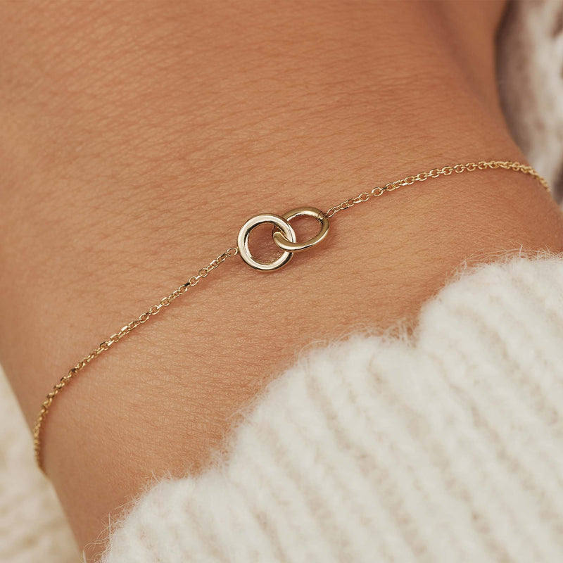 Isabel Bernard 14 Karaat Gouden Le Marais Zoé Armband IB320104-zoom-