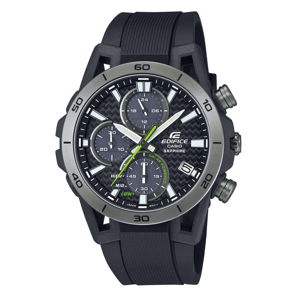 Edifice Classic Black Men's Watch EFS-S640PB-1AVUEF