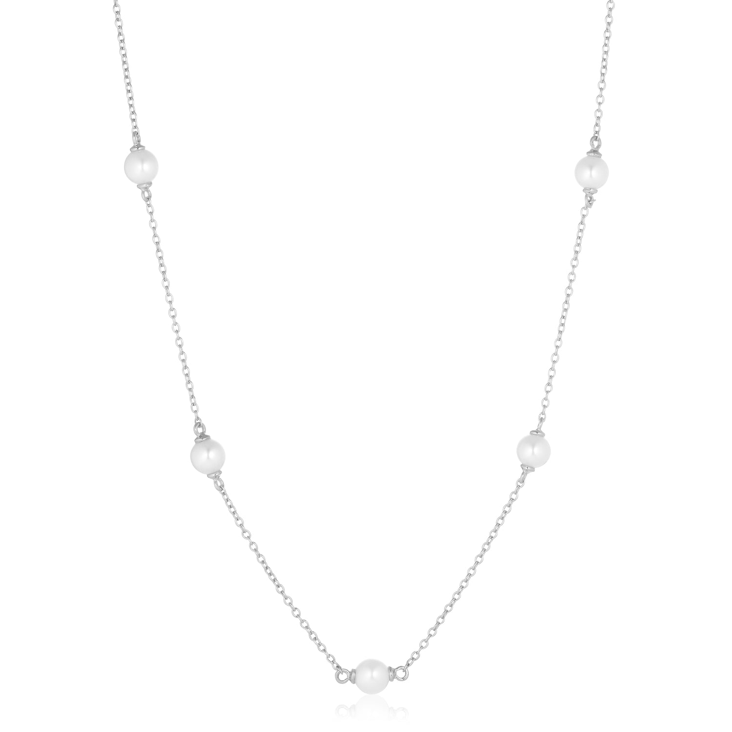 Sif Jakobs Padua 925 Sterling Silver Cinque Necklace SJ-N22225-P
