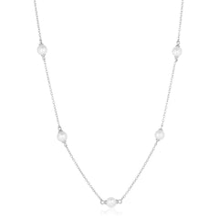 Sif Jakobs Padua 925 Sterling Silver Cinque Necklace SJ-N22225-P