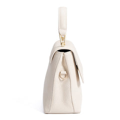 Isabel Bernard Femme Forte Heline Crème Leather Handbag IB21027