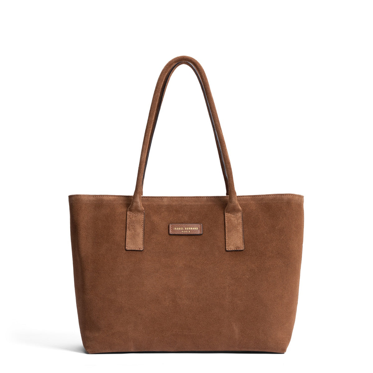 Isabel Bernard Honoré Elin Brown Suede shoulder bag IB25111-130
