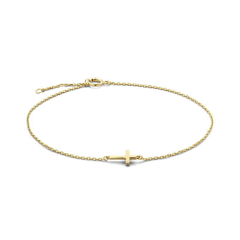Isabel Bernard Monceau Solange 14 karaat gouden armband IB320064-zoom-