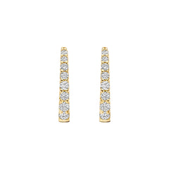 Blush 14 karat gold Earrings 7341YZI