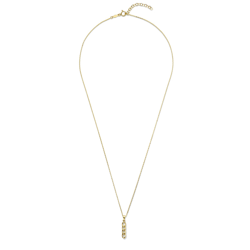 Isabel Bernard Le Marais Règine 14 Karaat Gouden Collier IB340147-zoom-