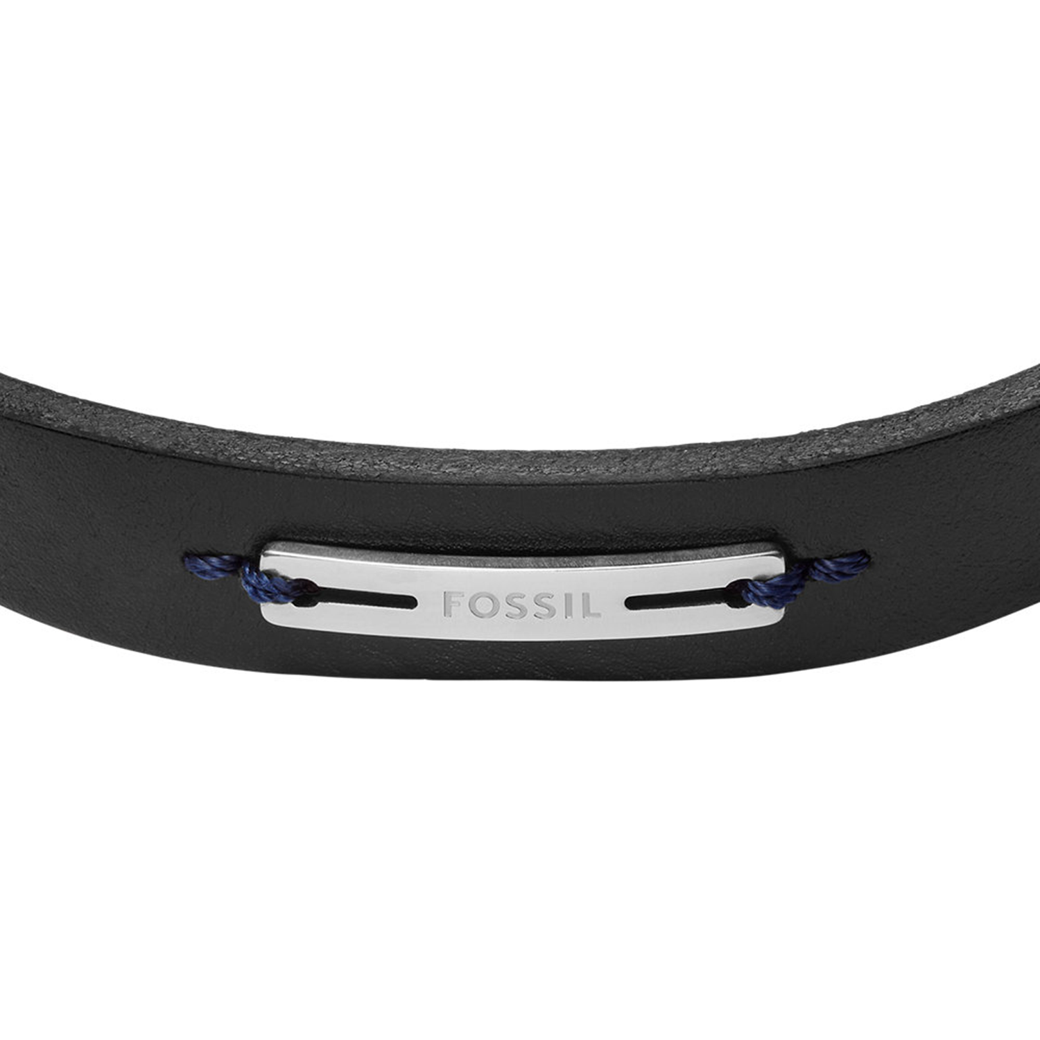 Fossil Machine Leather Men's Bracelet JF04964040