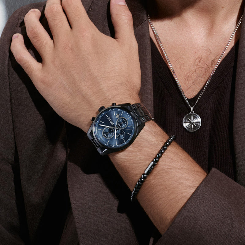 Hugo Boss Chronograaf Horloge 44 mm HB1514314-zoom-
