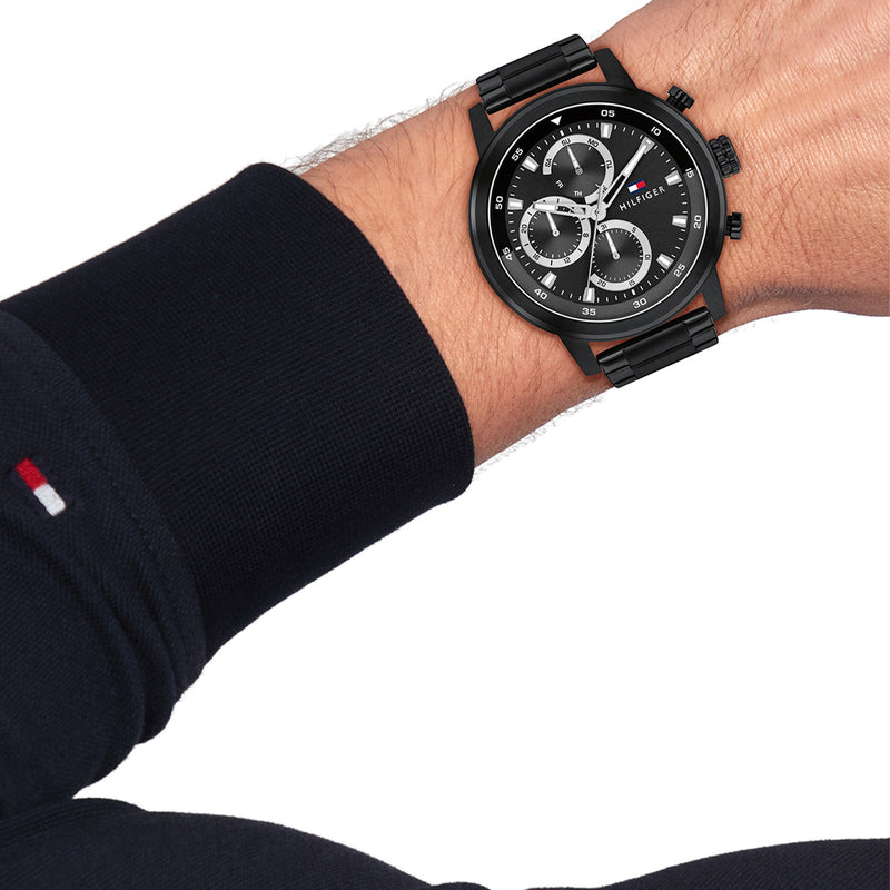 Tommy Hilfiger Black Men's Watch TH1792217-zoom-