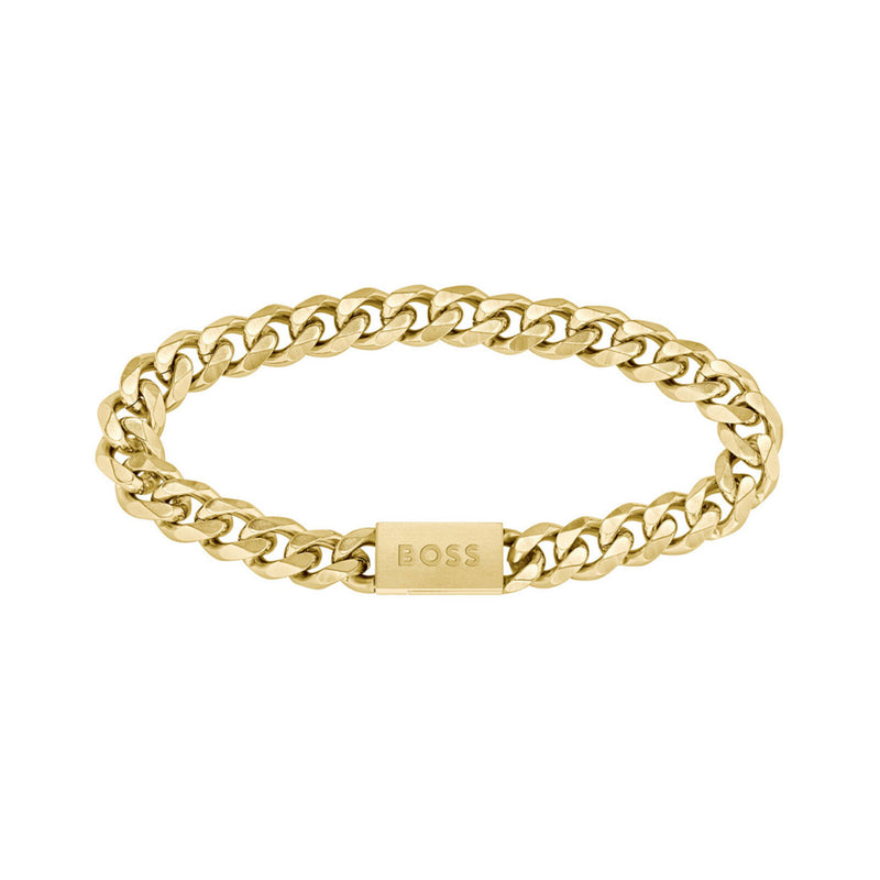 Hugo Boss BOSS Chain Gold-coloured Bracelet HBJ1580403M-zoom-