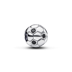 Pandora Moments 925 Sterling Silver Man-made Crystal Soccer Ball Charm 794710C01