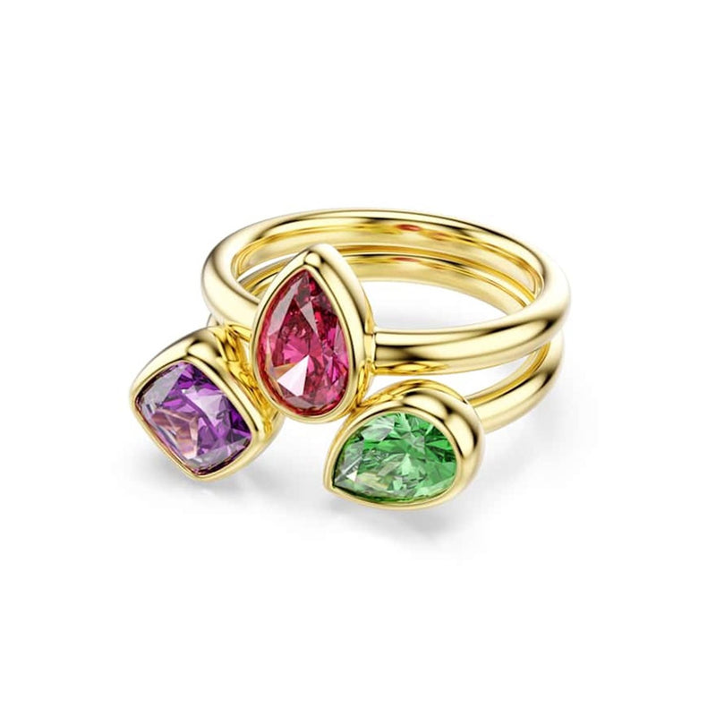 Swarovski Imber Organic Goudkleurige Stacking Ring 5753277-zoom-