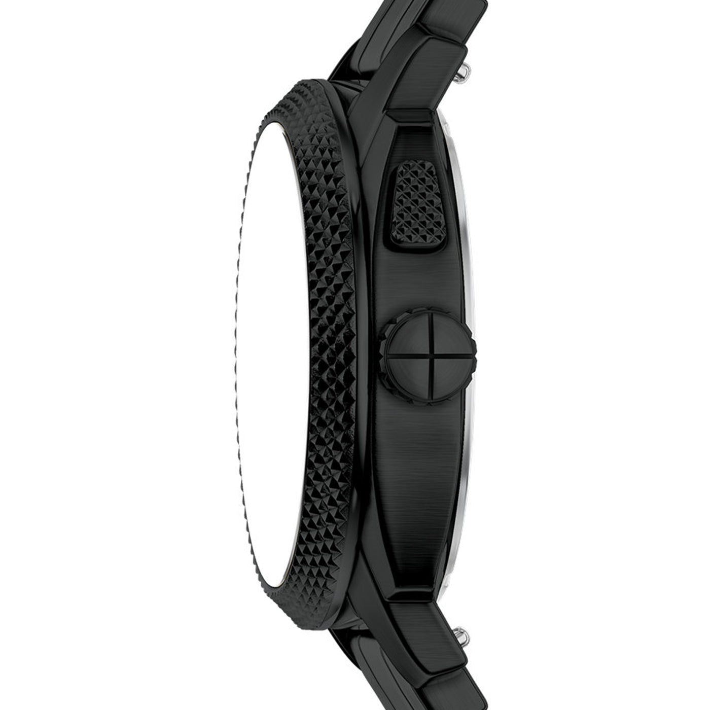 Fossil Machine Big Tic Round Black Dial Watch FS6156