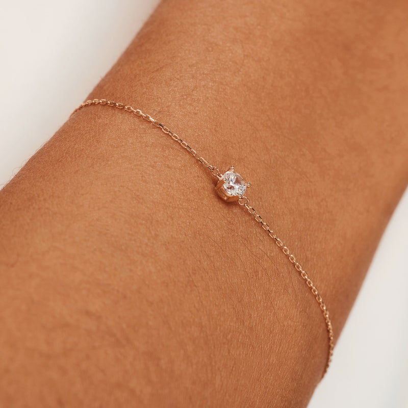 Isabel Bernard Cadeau d'Isabel 14 karaat rosé gouden collier en armband giftset IB90031-zoom-