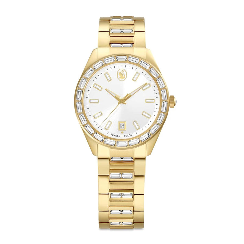 Swarovski Matrix Goudkleurig Horloge 5745534-zoom-