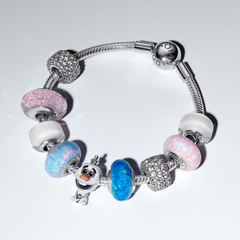Pandora Collabs 925 Sterling Silver Disney Olaf Charm 793978C01