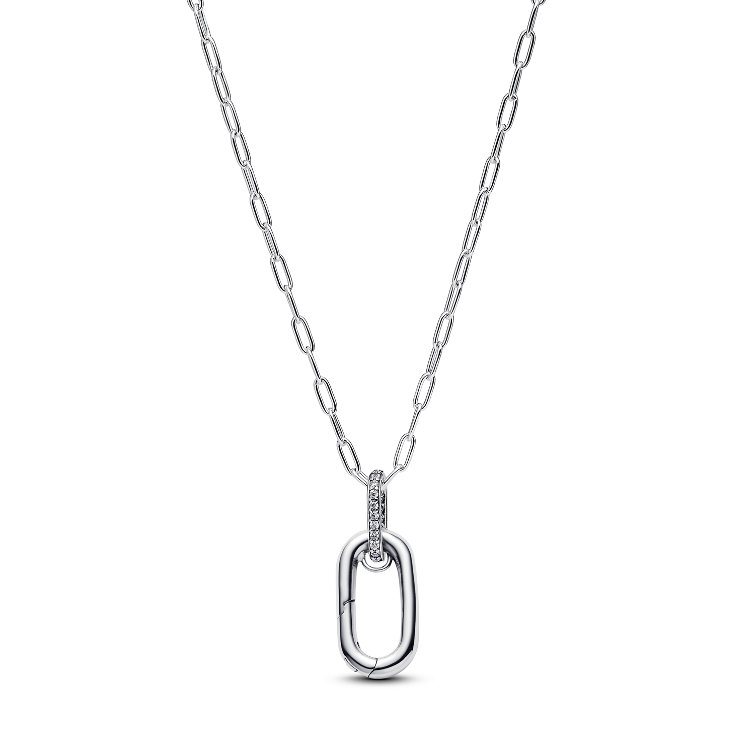 Pandora ME 925 Sterling Silver Link Necklace 394086C01-50