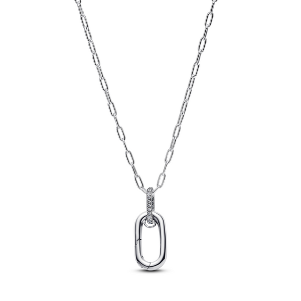 Pandora ME 925 Sterling Silver Link Necklace 394086C01-50