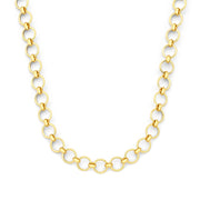Isabel Bernard Belleville Axelle 14 Karaat Gouden Schakelketting IB340163