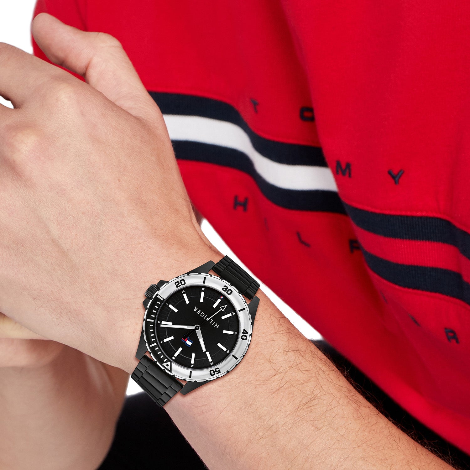 Tommy Hilfiger Logan Black Men's Watch 2002-TH1792014