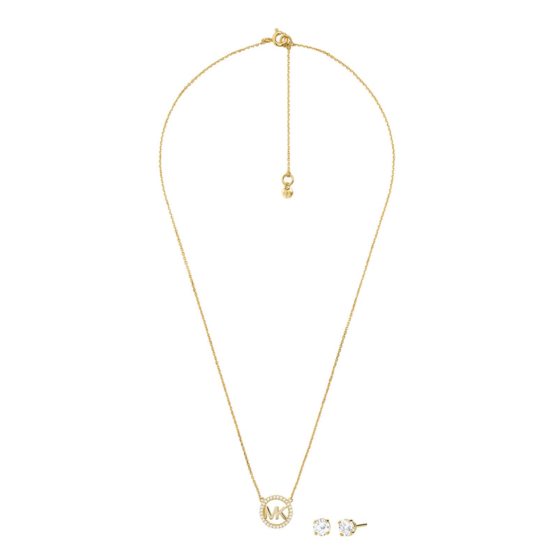 Michael Kors Necklace and Earrings Giftset MKC1260AN710-zoom-