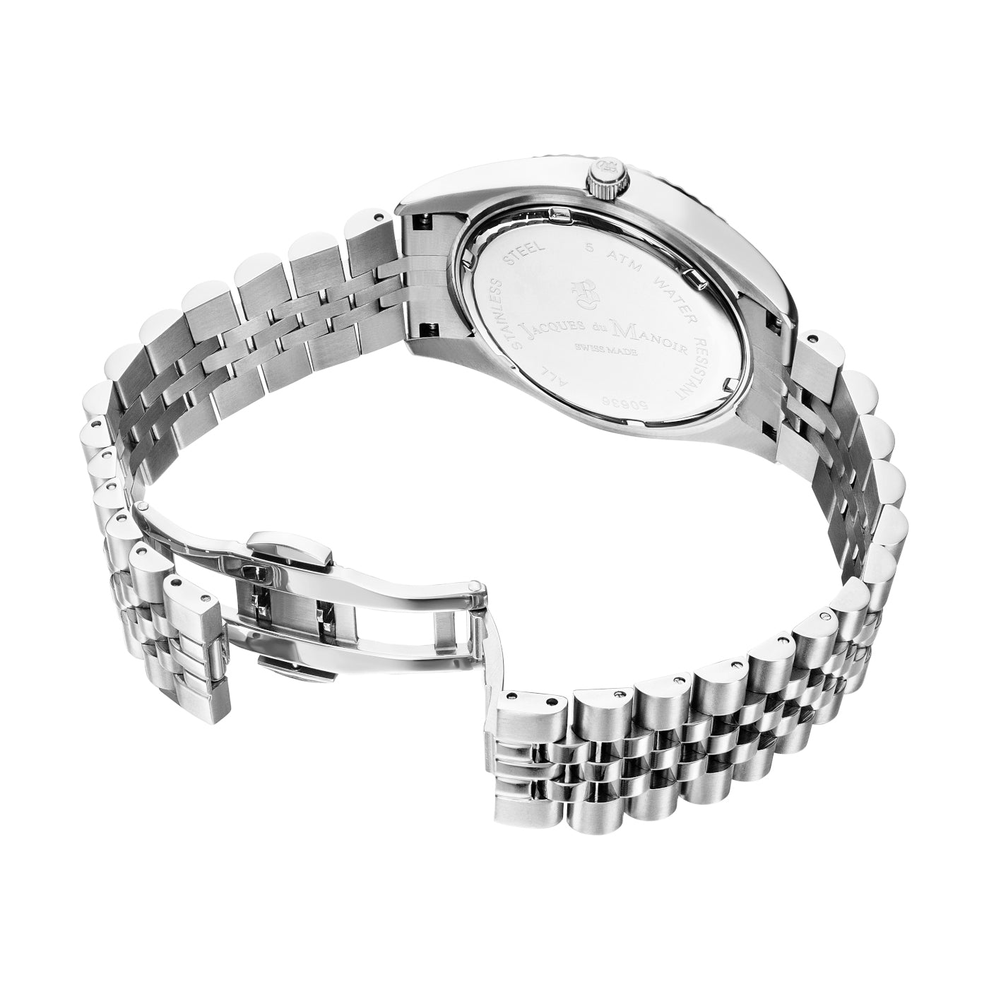 Jacques du Manoir Inspiration Business Silver Watch JWN01701