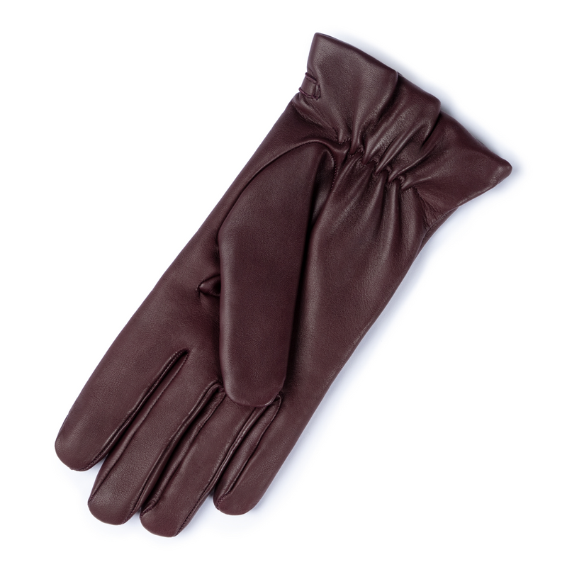 Isabel Bernard Isabel Bernard Honoré Marcelia bordeaux leren handschoenen van geitenleer IB67001-352-6.5-zoom-