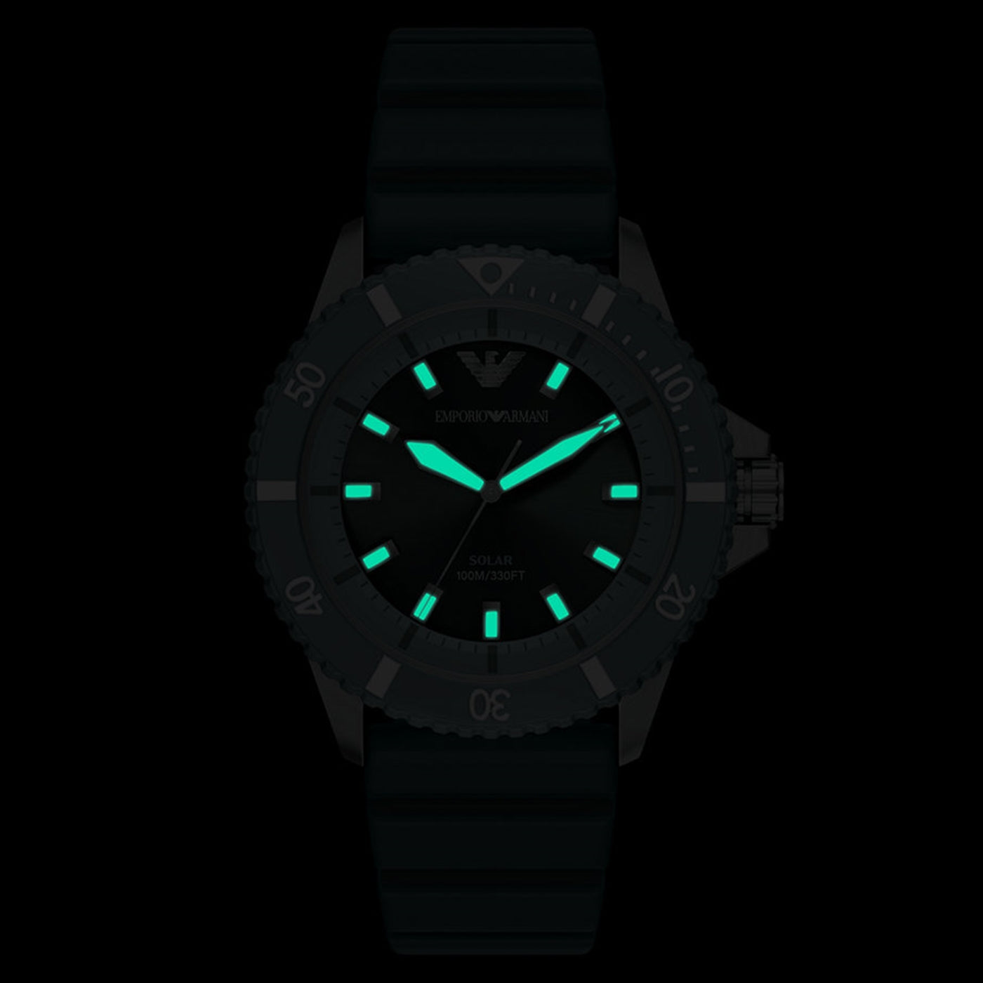 Emporio Armani World Explorer Green Dial Solar Watch AR11786