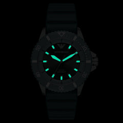 Emporio Armani World Explorer Green Dial Solar Watch AR11786